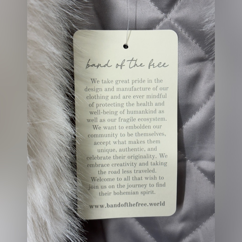 Band of the Free Boho Faux Fur Trim Jacket - Picture 9 of 9